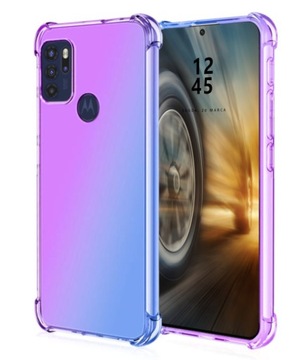 ETUI MIENIĄCE AURORA DO MOTOROLA G60S + SZKŁO