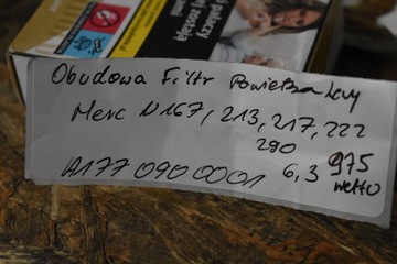 IDEALNI POUZDRO FILTRU VZDUCHU LEVÝ MERCEDES W167 W213 W217 W222 X290 1
