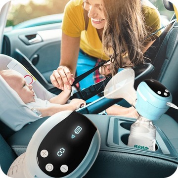 Электронный молокоотсос Neno Angelo, одинарный, безопасный