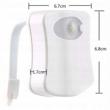 Светодиодная подсветка унитаза Przydasie #1769