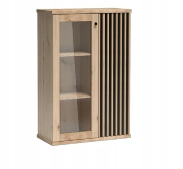 C3 WITRYNA komoda szafka kredens + lamele oak