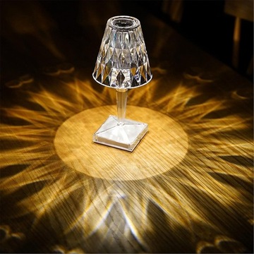 CRYSTAL LED DIAMOND TOUCH USB НАСТОЛЬНАЯ ЛАМПА 3 ЦВЕТА