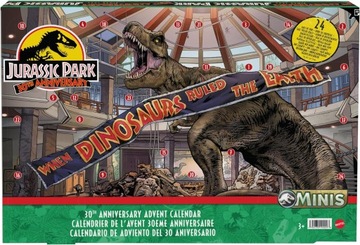 Jurassic World Kalendarz adwentowy 30Th Anniversar HTK45