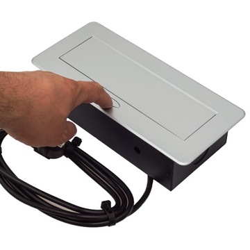 РОЗЕТКА, СКРЫТАЯ В СТОЛЕШНИЦУ + 2 РОЗЕТКИ USB