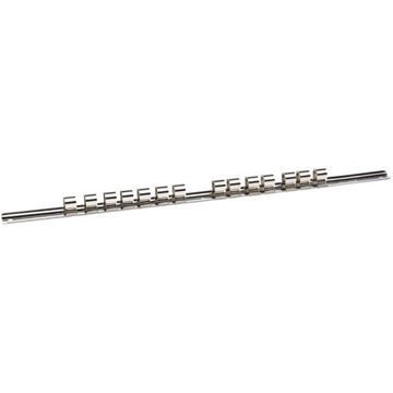 DRAPER Uchwyt do 14 nasadek 1/2'' - listwa 400 mm