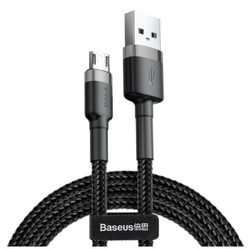 BASEUS FAST USB — КАБЕЛЬ MICRO USB УСИЛЕННЫЙ ТЕЛЕФОННЫЙ КАБЕЛЬ ДЛИНОЙ 2 М