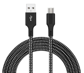 Kabel 2M micro USB QUICK CHARGE Transmisja /7002
