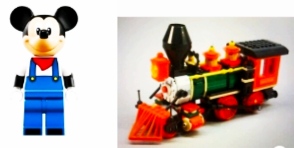 LEGO 71044 Disney sama nowa lokomotywa+minifigurka