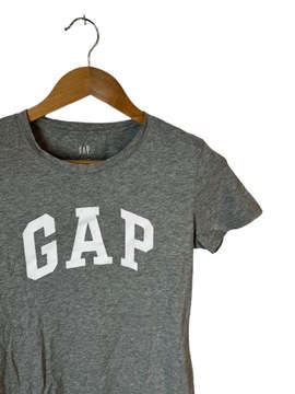 Koszulka damska Gap szara z dużym logiem S