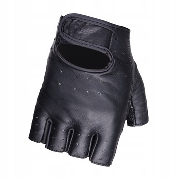 ПЕРЧАТКИ МУЖСКИЕ БЕЗ ПАЛЬЦОВ OZONE RASCAL ЧЕРНЫЕ 3XL