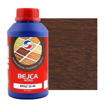 Bejca nitro SOPUR brąz 22-46 500ml 0,5L 2246