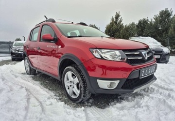 Dacia Sandero II Stepway TCe  90KM 2016 Dacia Sandero Stepway Bezwypadkowa Nowy Rozrzad Benzyna 90KM