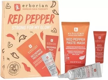 Erborian Red Pepper Zestaw Do Pielęgnacji Glow
