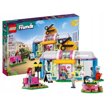 LEGO FRIENDS FRYZJER SALON FRYZJERSKI KLOCKI FIGURKI PREZENT DLA DZIECI
