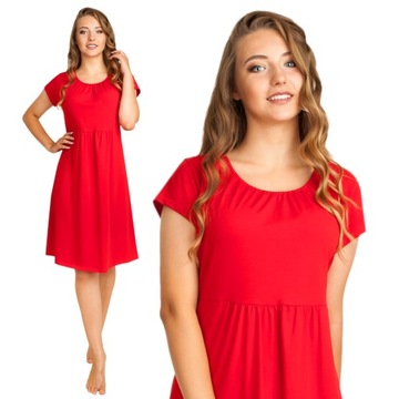 Koszula nocna ciążowa i do karmienia MALINA L/XL