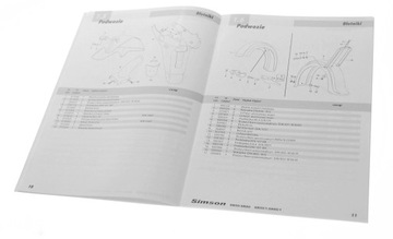 Каталог запчастей Simson SR50, сервисная книжка