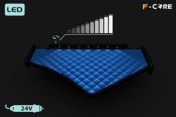 Полка в кокпите TIR RENAULT PREMIUM II 05-13 кожа