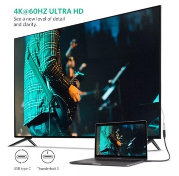 Кабель USB4 100 Вт, 10 ГБ, 8K, 60 Гц, AV-удлинительный USB-кабель