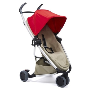 Quinny wózek spacerowy ZAPP FLEX trójkołowy lekka spacerówka - Red on Sand