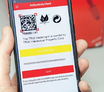 ЗАЖИМНАЯ БУМАГА BDA961/TRW DUR