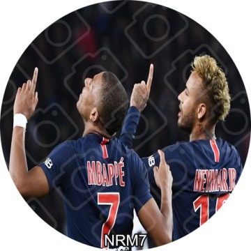 NEYMAR Футболист Вафли Торт Украшение Торта Печатные Вафли Круглые 20 см