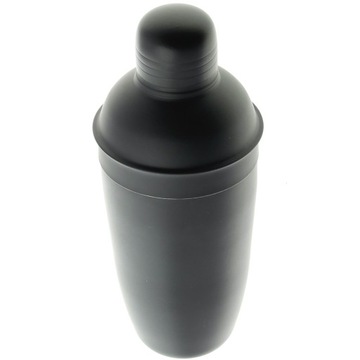 SHAKER METALOWY CZARNY KOKTAJLE DRINKI