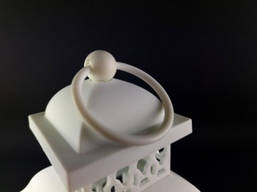 LATARENKA DEKORACYJNA LAMPION OGRODOWA LATARNIA OTWIERANA LAMPKA WKŁAD