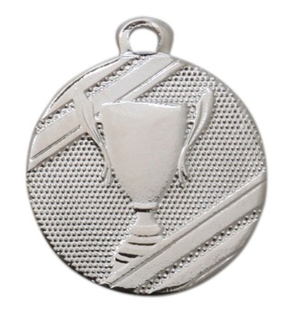 Srebrny medal Puchar R-32 mm , wstążka