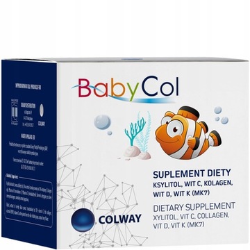 BABYCOL COLWAY WITAMINA C+D3+K+KOLAGEN+KSYLITOL
