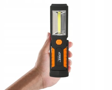 МОЩНАЯ ЛАМПА ДЛЯ МАСТЕРСКОЙ АККУМУЛЯТОРНАЯ ЛАМПА СВЕТОДИОДНАЯ ЛАМПА COB КРЮК МАГНИТ USB