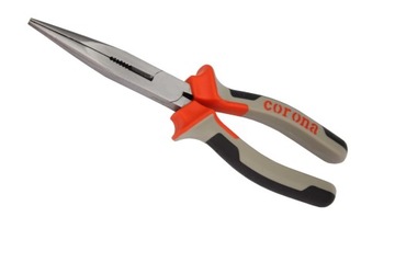 Szczypce wydłużone proste PROFI 200mm C7064 CORONA