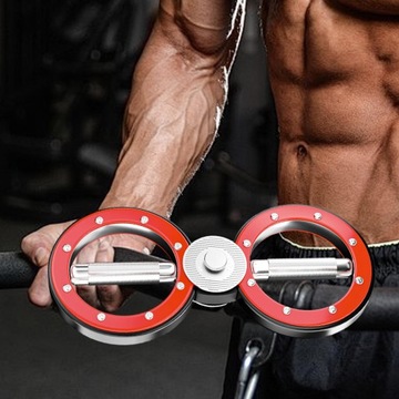 Arm Exerciser 360 stopni obrotowy trening siłowy Arm Rotator Machine Red