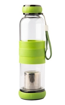 SZKLANA BUTELKA Z ZAPARZACZEM 550ml