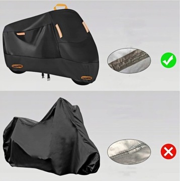 БРЕЗЕНТ ДЛЯ МОТОЦИКЛА НОВЫЙ ПОРТАТИВНЫЙ 210D ТКАНЬ ОКСФОРД 220*95*125 СМ XL