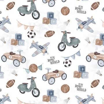 Ретро комплект для мальчика с бархатным наполнением