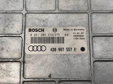 AUDI A8 D2 94-99R ŘÍZENÍ JEDNOTKA MOTORU 4D0907557K