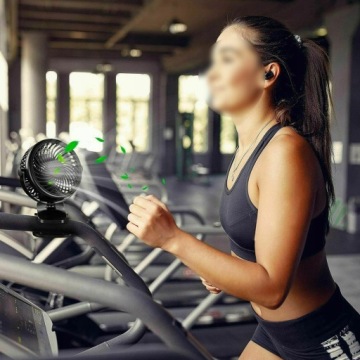 МАЛЕНЬКИЙ ПОРТАТИВНЫЙ НАСТОЛЬНЫЙ ВЕНТИЛЯТОР С ЗАЖИМОМ ДЛЯ ДЕТСКОЙ КОЛЯСКИ