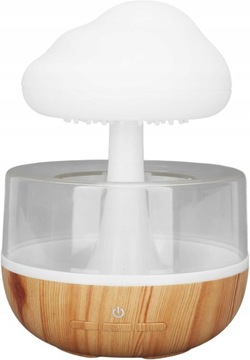 Nawilżacz powietrza Rain Cloud Water Drip Mushroom, 7 kolorów dźwięku