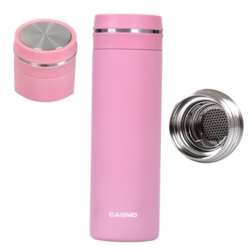 Butelka termiczna termos stal Casno 450 ml
