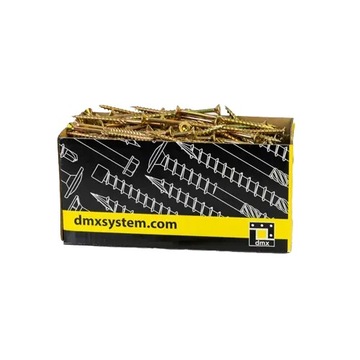 Wkręty ciesielskie stożkowe DMX TORX 6x140 mm do DREWNA 100 szt.