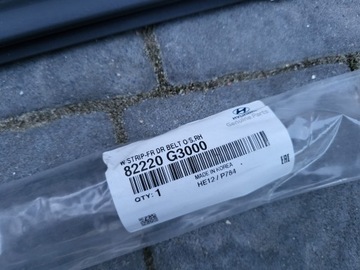 HYUNDAI ELANTRA PRAVÁ LIŠTA ZHRNUJÍCÍ PŘEDNÍ NOVÁ ORIGINÁLNÍ