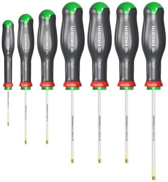 ATXR.J7PB - ZESTAW WKRĘTAKÓW DO ŚRUB TORX I RESISTORX, T8, TT10-TT30, FACOM
