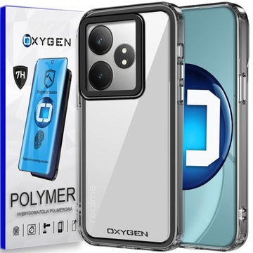 Etui Case FUTERAŁ na telefon OXYGEN PURE do Realme GT 6 5G + FOLIA POLIMER
