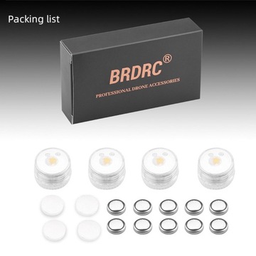 Ładowalna lampa nocna Flight Light & dla DJI Mavic Red niebieska migająca