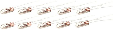 ŻARÓWKA MINIATUROWA 3MM BIAŁA 12V 50mA T3 ZESTAW
