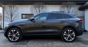 Jaguar F-Pace SUV Plug-In 2.0 P PHEV 404KM 2022 Jaguar F-Pace P400e AWD HSE Windsor Masaże Panorama Koła 21' Serwis! FV 23%, zdjęcie 3