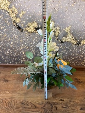 СОСТАВ букет КРЕМОВЫЙ НАБОР для могилы кладбище СЕРДЦЕ