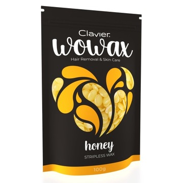 Твердые восковые капли для депиляции Clavier 100г