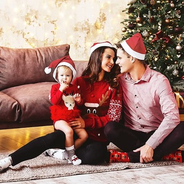 V1 ШЛЯПА САНТА ШАПКИ САНТА ПОДАРОК