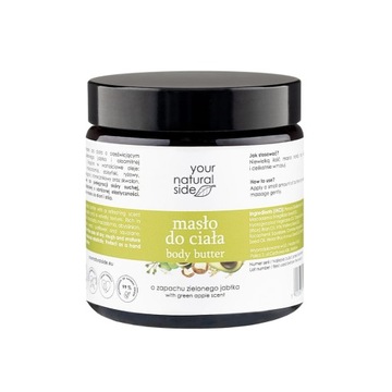 Masło do ciała o zapachu zielonego jabłka 100 ml Your Natural Side
